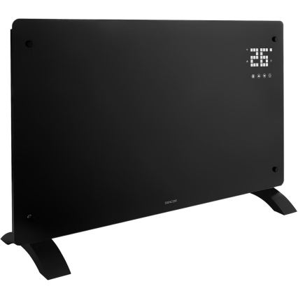 Sencor - Chytrý elektrický přímotop/konvektor 2000W/230V IP24 Wi-Fi černá + dálkové ovládání