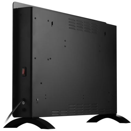 Sencor - Chytrý elektrický přímotop/konvektor 2000W/230V IP24 Wi-Fi černá + dálkové ovládání