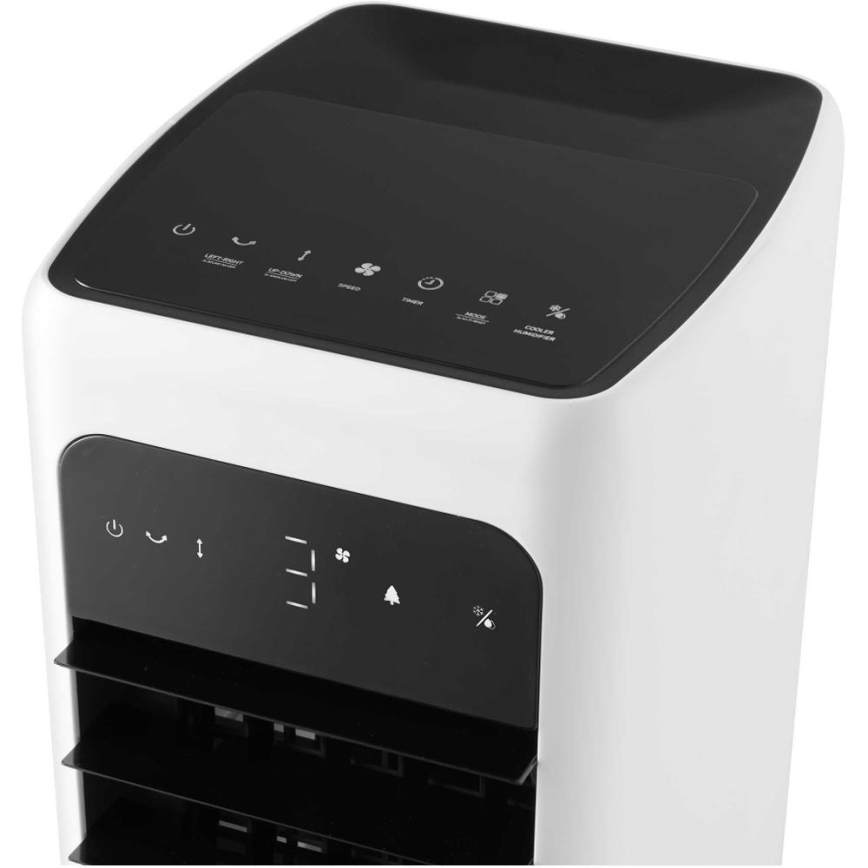 Sencor - Chytrý mobilní ochlazovač vzduchu 60W/230V Wi-Fi bílá + dálkové ovládání