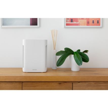 Sencor - Čistička vzduchu 60W/230V bílá