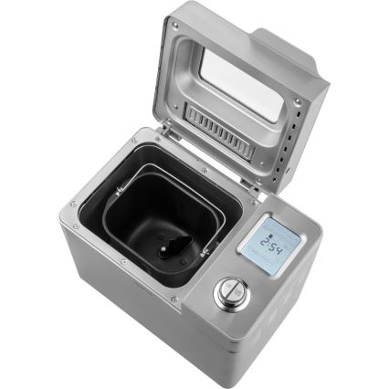 Sencor - Domácí pekárna chleba 550W/230V matný chrom