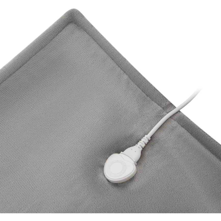 Sencor - Elektrická vyhřívací deka 160W/230V 180x130 cm šedá