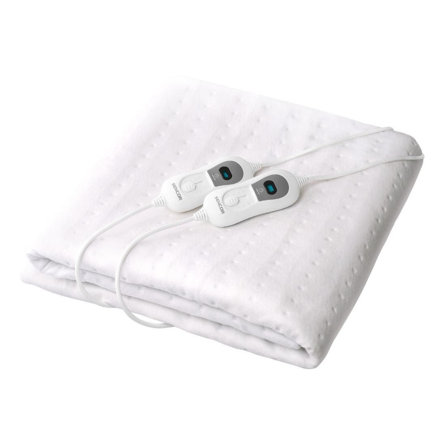 Sencor - Elektrická vyhřívací deka pro dvě osoby 120W/230V 160x140 cm
