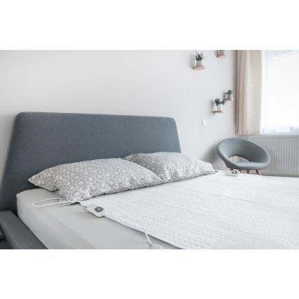 Sencor - Elektrická vyhřívací deka pro dvě osoby 120W/230V 160x140 cm