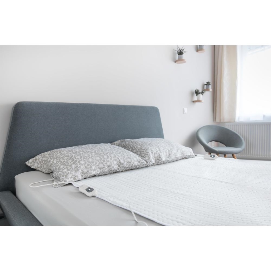 Sencor - Elektrická vyhřívací deka pro dvě osoby 120W/230V 160x140 cm