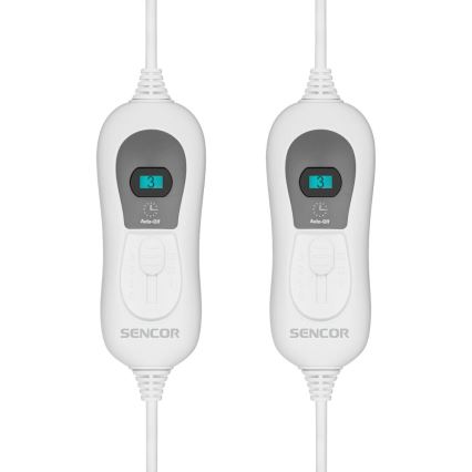 Sencor - Elektrická vyhřívací deka pro dvě osoby 120W/230V 160x140 cm