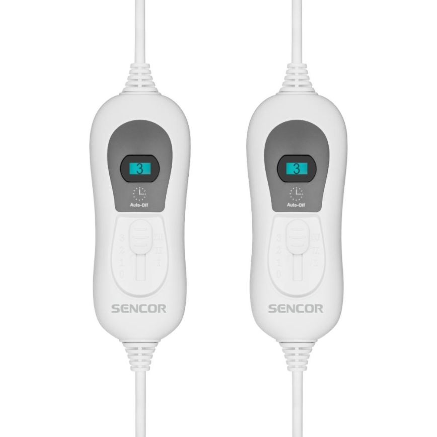 Sencor - Elektrická vyhřívací deka pro dvě osoby 120W/230V 160x140 cm