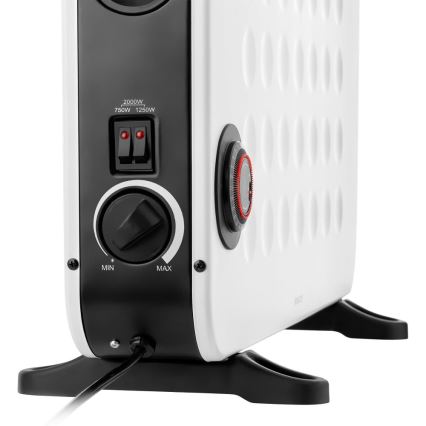 Sencor - Elektrický přímotop/konvektor 750/1250/2000W termostat