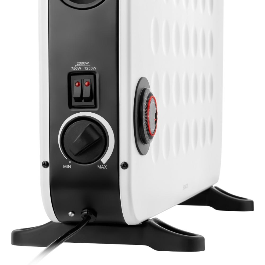 Sencor - Elektrický přímotop/konvektor 750/1250/2000W termostat