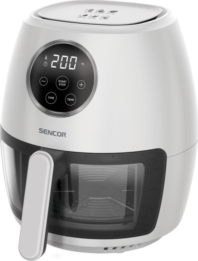 Sencor - Horkovzdušná fritéza 3,5 l 1300W/230V bílá