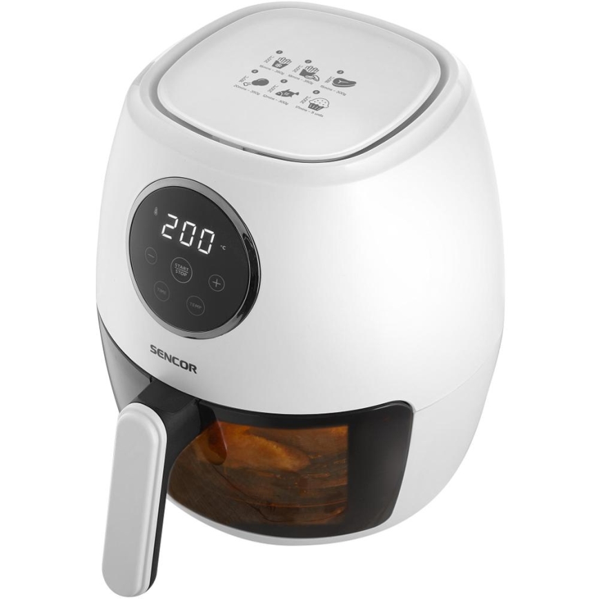 Sencor - Horkovzdušná fritéza 3,5 l 1300W/230V bílá