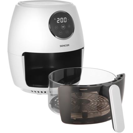Sencor - Horkovzdušná fritéza 3,5 l 1300W/230V bílá