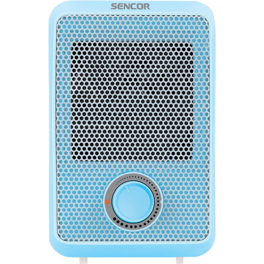 Sencor - Horkovzdušný ohřívač 600W/230V modrá/bílá