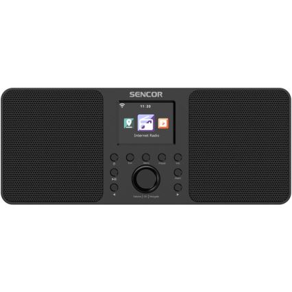 Sencor - Internetové rádio 20W/5V Wi-Fi + dálkové ovládání