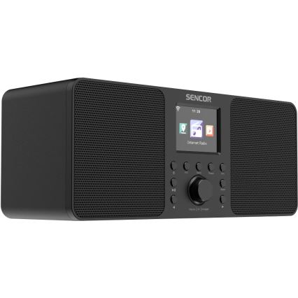 Sencor - Internetové rádio 20W/5V Wi-Fi + dálkové ovládání