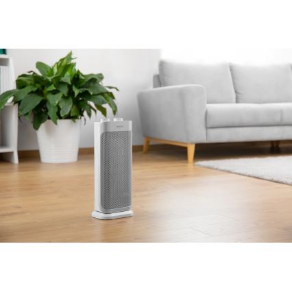 Sencor - Keramický ventilátor s topným tělesem a termostatem 1000/2000W/230V