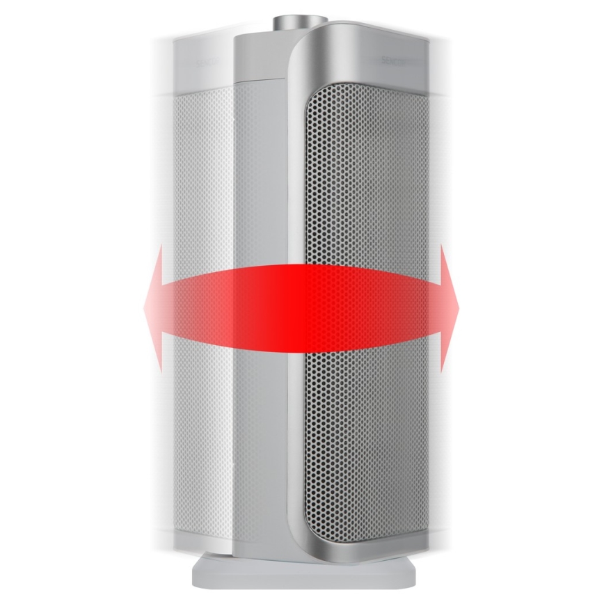 Sencor - Keramický ventilátor s topným tělesem a termostatem 1000/2000W/230V