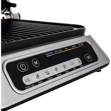 Sencor - Kontaktní gril 2100W/230V matný chrom
