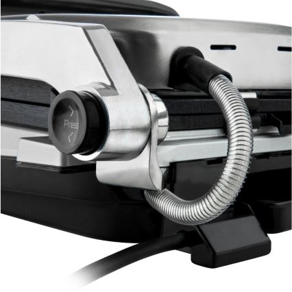 Sencor - Kontaktní gril 2100W/230V matný chrom