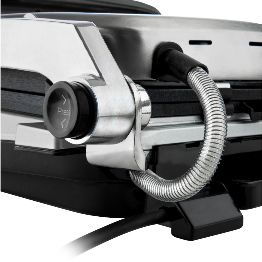 Sencor - Kontaktní gril 2100W/230V matný chrom