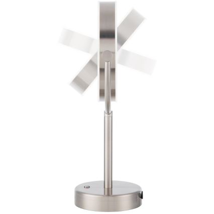 Sencor - Kosmetické zrcátko s LED podsvícením LED/5W/230V nerez