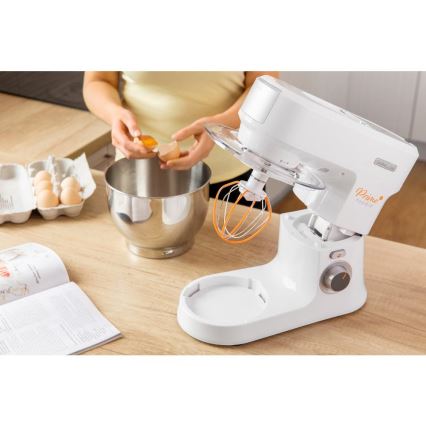 Sencor - Kuchyňský robot s nerezovou mísou 1000W/230V bílá