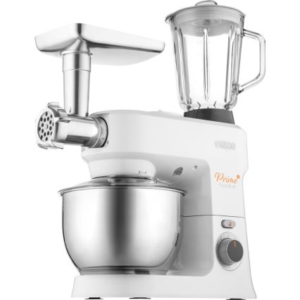 Sencor - Kuchyňský robot s nerezovou mísou 1000W/230V bílá