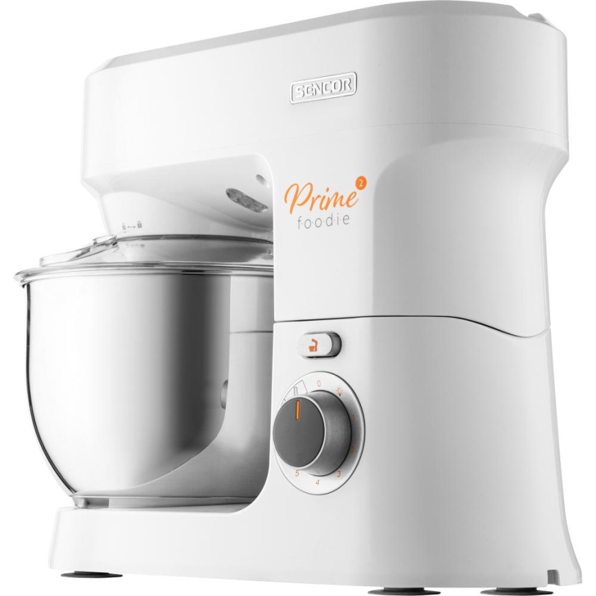 Sencor - Kuchyňský robot s nerezovou mísou 1000W/230V bílá