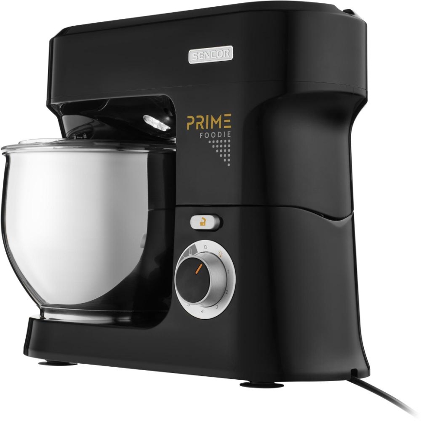 Sencor - Kuchyňský robot s nerezovou mísou 1000W/230V černá