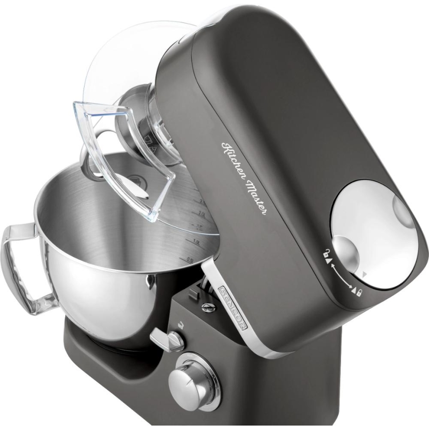 Sencor - Kuchyňský robot s nerezovou mísou 1000W/230V šedá