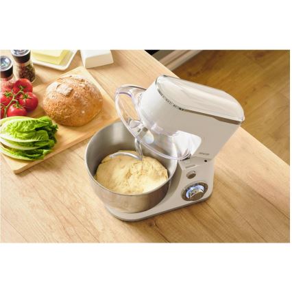 Sencor - Kuchyňský robot s nerezovou mísou 1300W/230V bílá