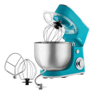 Sencor - Kuchyňský robot s nerezovou mísou 1300W/230V tyrkysová