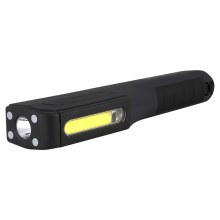 Sencor - LED Svítilna LED/1W/2xAAA + LED/3W/COB
