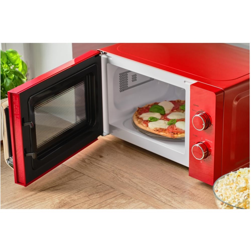 Sencor - Mikrovlnná trouba 700W/230V červená