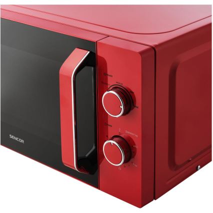 Sencor - Mikrovlnná trouba 700W/230V červená