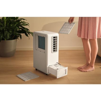 Sencor - Mobilní klimatizace 4v1 200W/230V 1800 BTU bílá + dálkové ovládání
