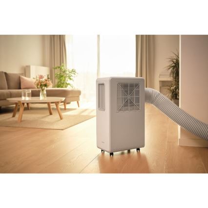 Sencor - Mobilní klimatizace 4v1 200W/230V 1800 BTU bílá + dálkové ovládání