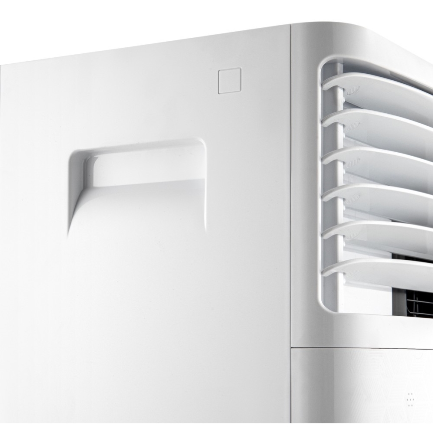 Sencor - Mobilní klimatizace s LCD displejem 3v1 930W/230V 7000 BTU Wi-Fi bílá + dálkové ovládání