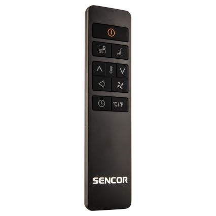 Sencor - Mobilní klimatizace s LCD displejem 3v1 930W/230V 7000 BTU Wi-Fi bílá + dálkové ovládání