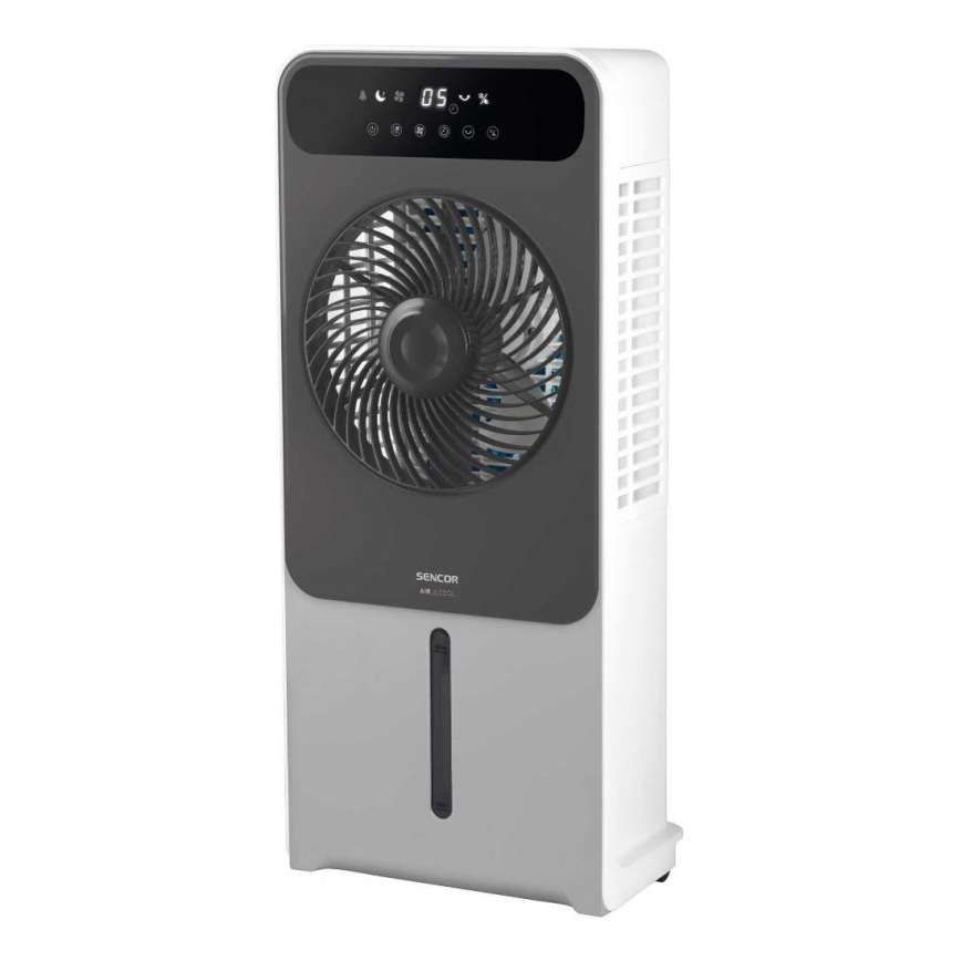 Sencor - Mobilní ochlazovač vzduchu 28W/230V šedá + dálkové ovládání