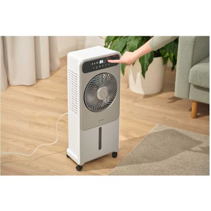 Sencor - Mobilní ochlazovač vzduchu 28W/230V šedá + dálkové ovládání