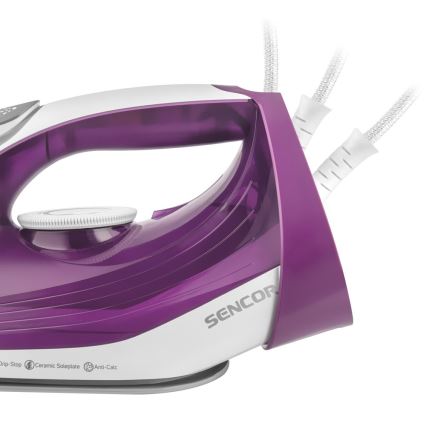 Sencor - Napařovací žehlička 2400W/230V fialová/bílá
