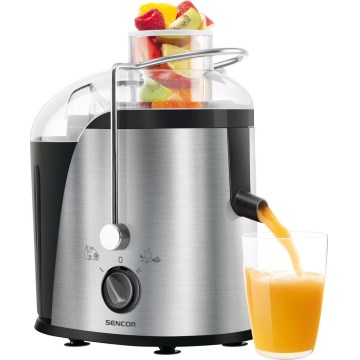 Sencor - Odšťavňovač 400W/230V matný chrom/černá