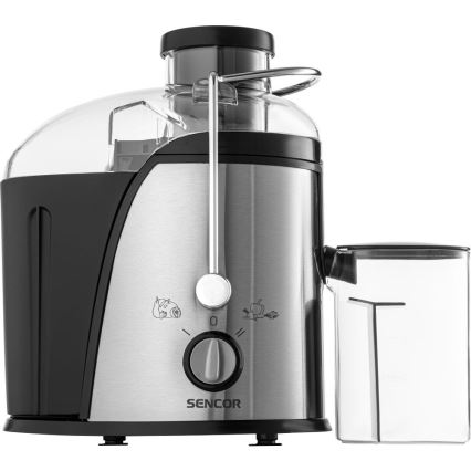 Sencor - Odšťavňovač 400W/230V matný chrom/černá