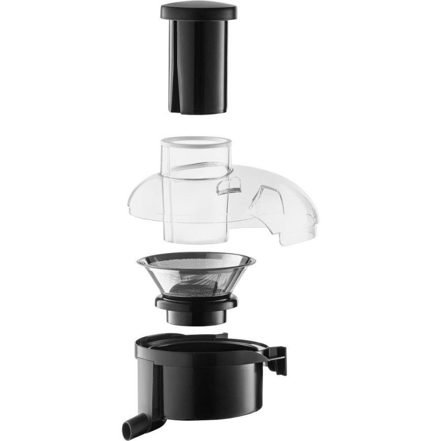 Sencor - Odšťavňovač 400W/230V matný chrom/černá