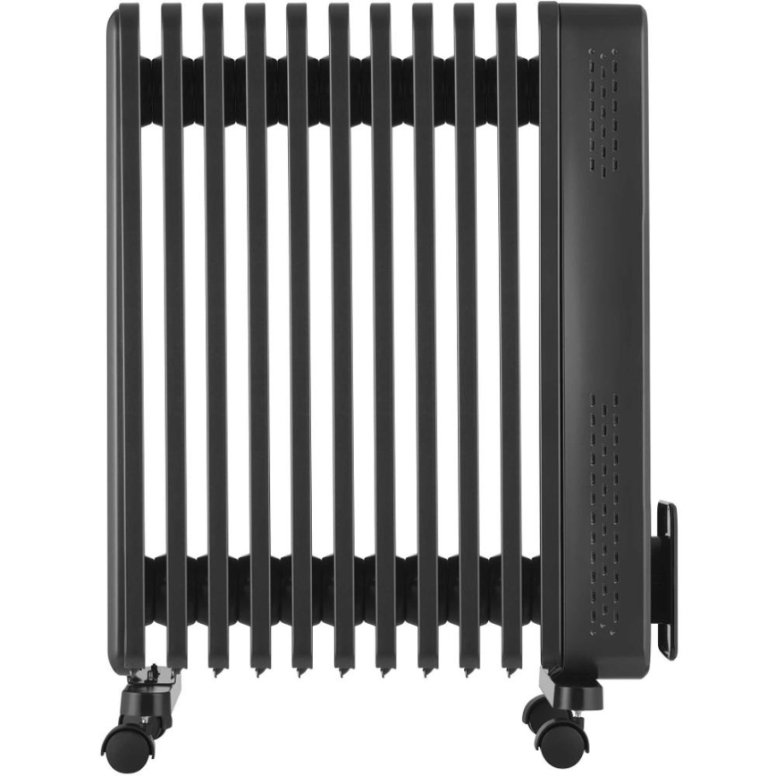 Sencor - Olejový ohřívač s 11 žebry 1000/1200/2400W/230V Wi-Fi černá