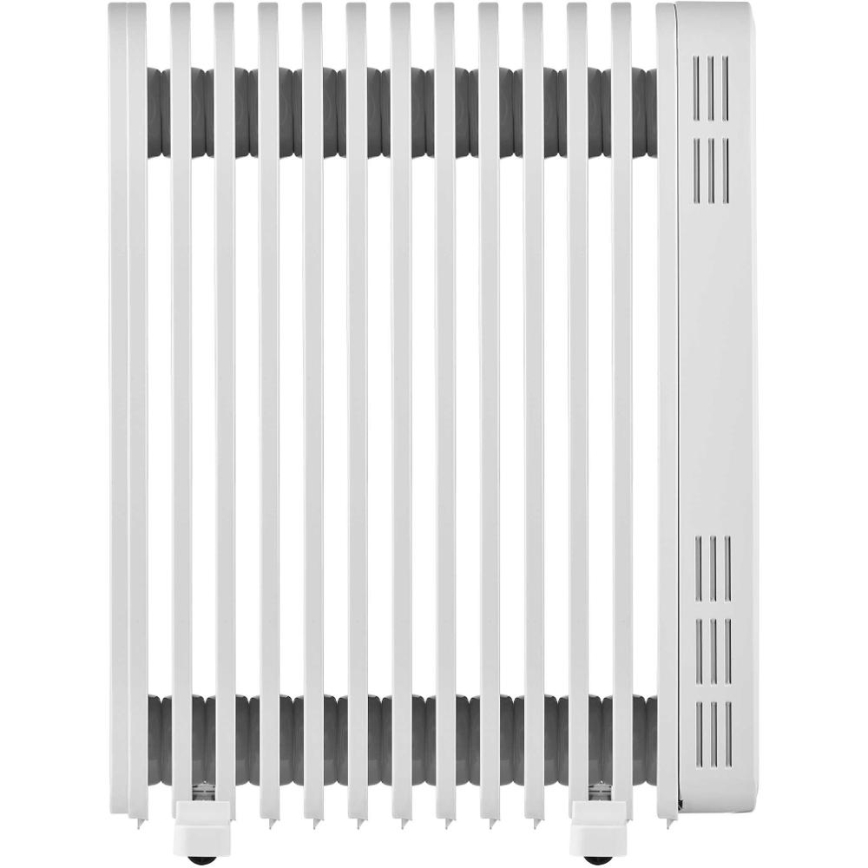 Sencor - Olejový ohřívač s 13 žebry 1000/2500W/230V bílá + dálkové ovládání