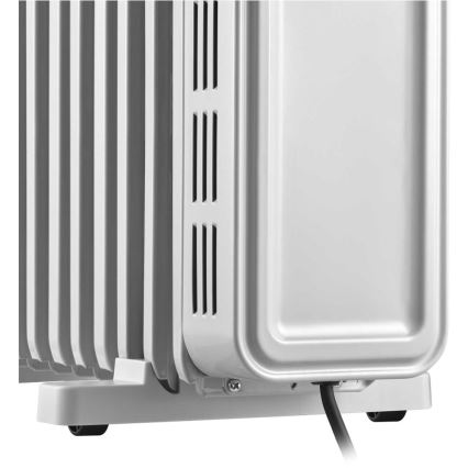 Sencor - Olejový ohřívač s 13 žebry 1000/2500W/230V bílá + dálkové ovládání