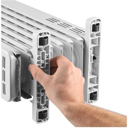 Sencor - Olejový ohřívač se 7 žebry 600/900/1500W/230V bílá