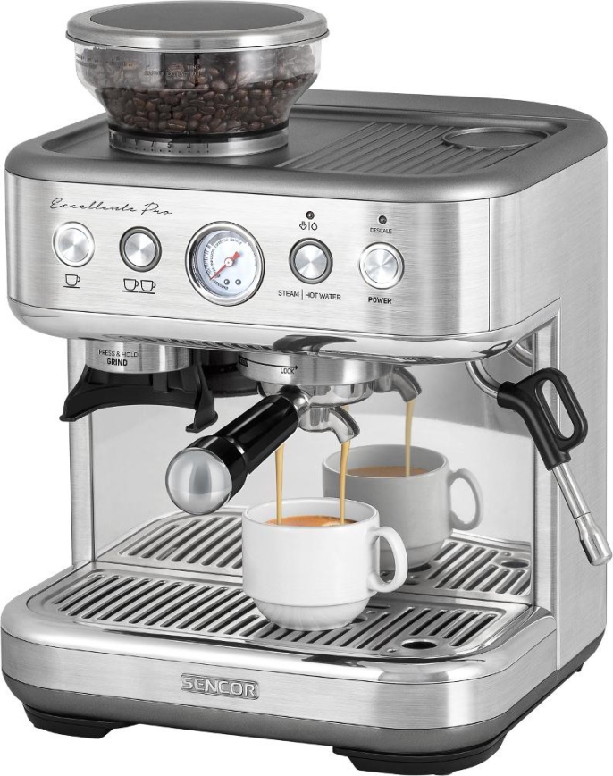 Sencor - Pákový kávovar espresso 1770W/230V